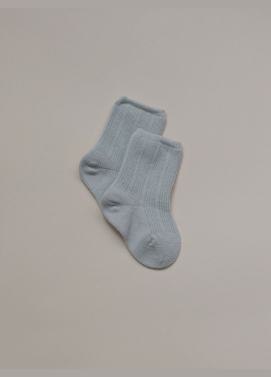 Шкарпетки трикотажні світло-сірі No Brand (294207698)