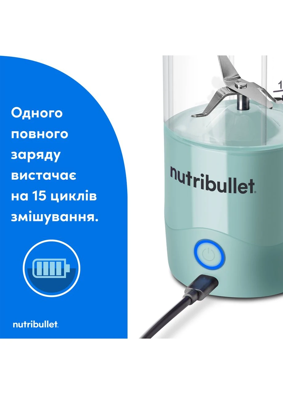 Портативный блендер Portable NBP003LBL Nutribullet (387639409)