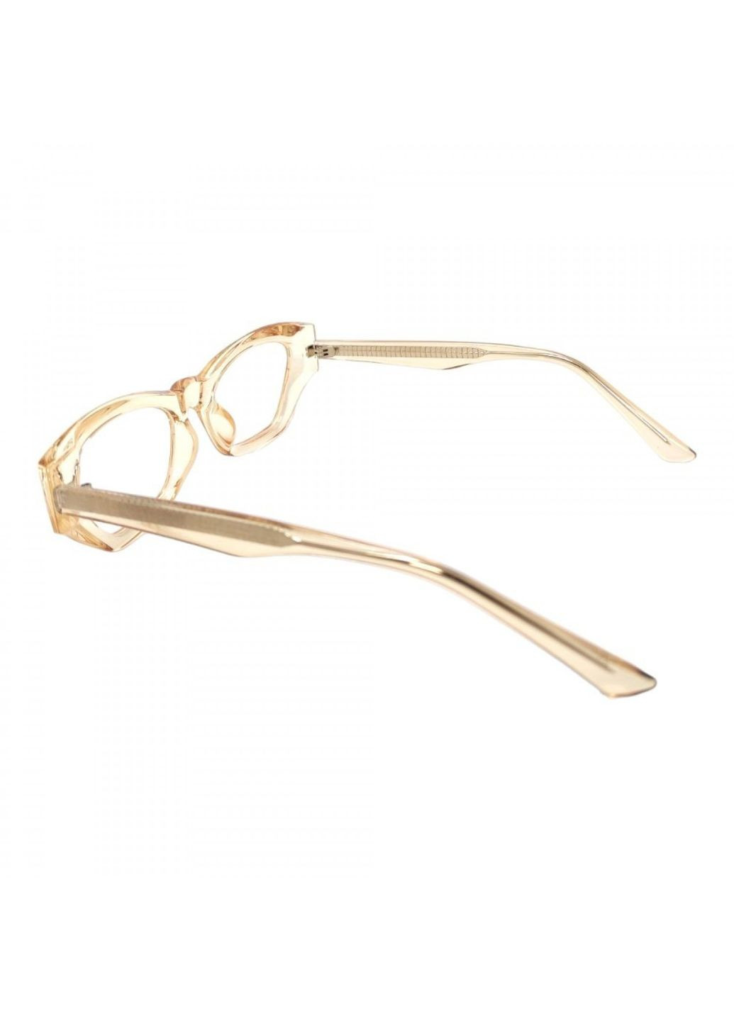 Компьютерные очки Blue Blocker оправа TR пластик 35020 NN Бежевый Прозрачный Emotions 14640-10 (363131882)