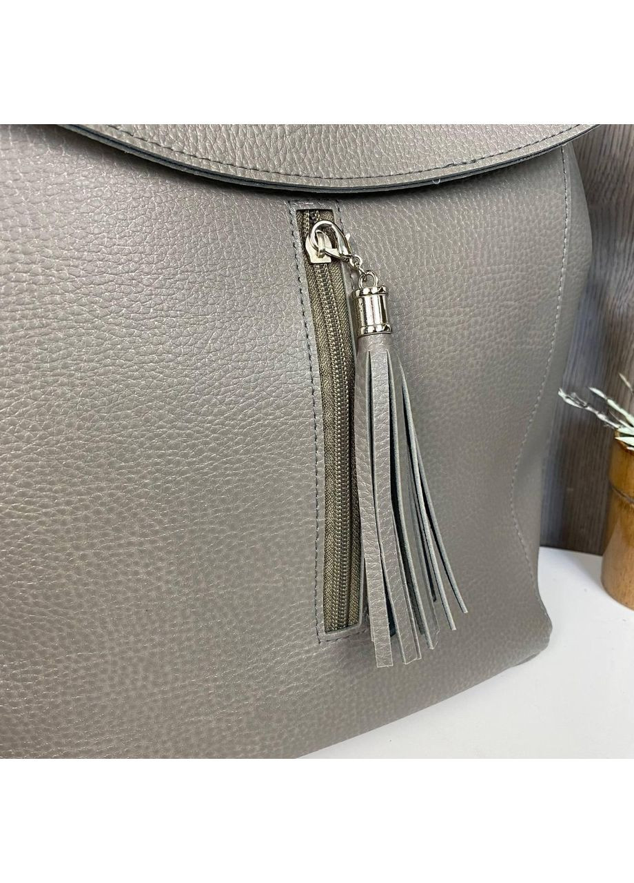 Женский городской рюкзак трансформер из экокожи сумка для повседневного использования в клеточку ProDobro (363135715)