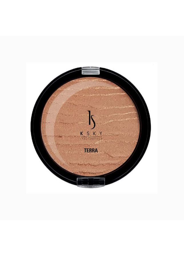 Бронзер Super shine перлинно бронзовий пісок, 25г KSKY Super Shine Bronzer (356675727)
