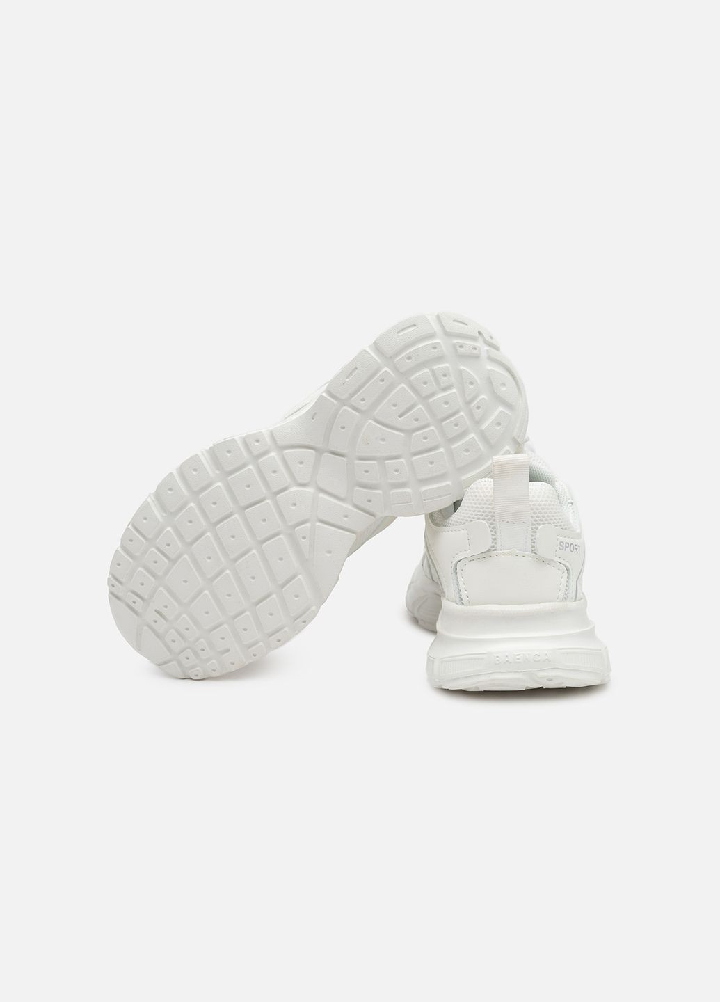 Белые демисезонные кроссовки для девочки цвет белый цб-00239381 Мышонок