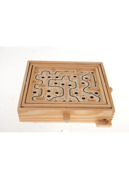 Аркадная игра "Деревянный лабиринт" ZDR.MG094, 29,5 х 25 х 6 см Ramiz (362893195)