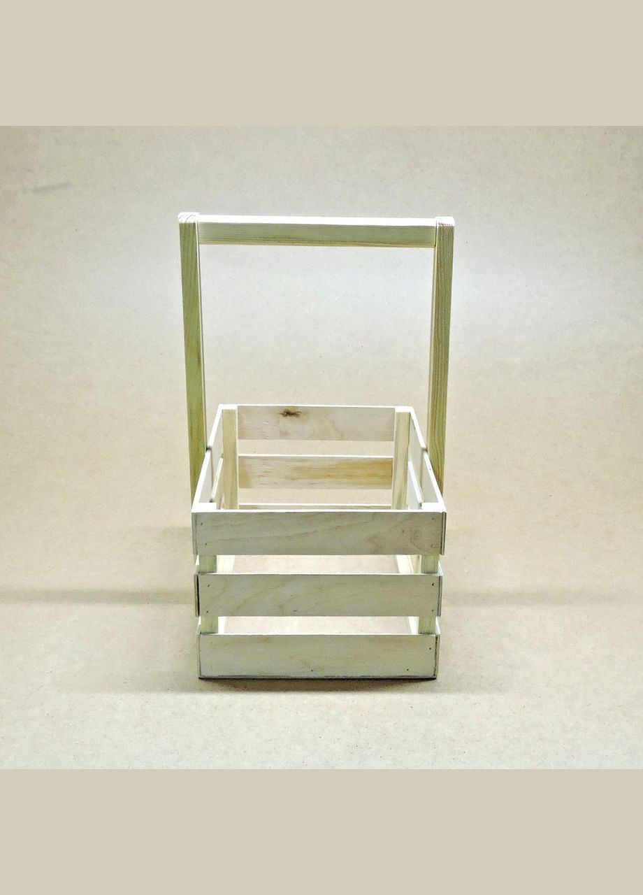 Подарочная корзинка из дерева Шелли 18х30 бланже (ПДК-0022301) No Brand (328909902)