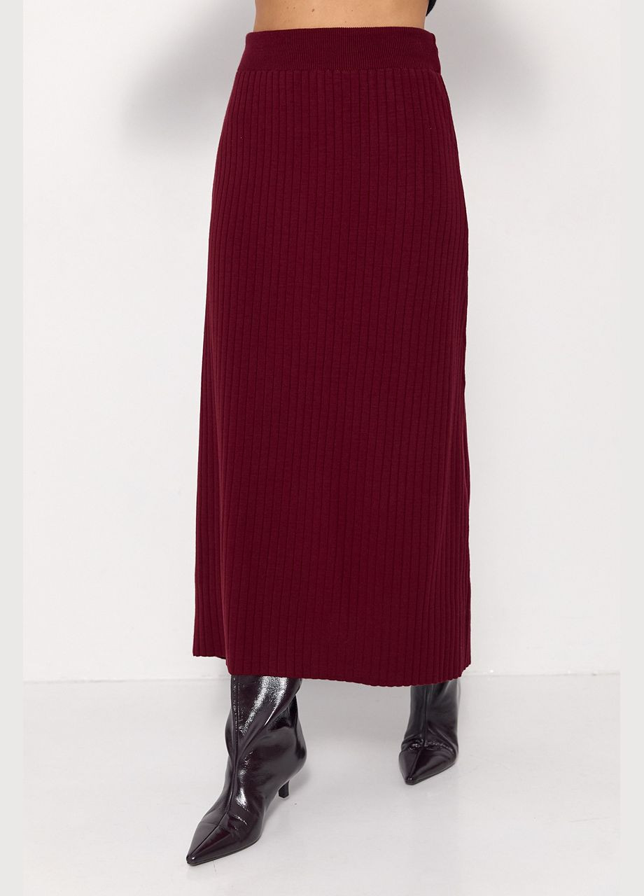 Міді спідниця в широкий рубчик Lurex (308725412)