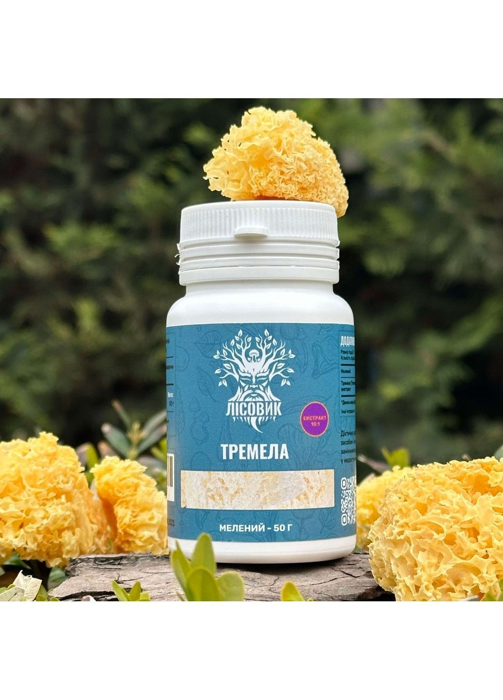 Гриб Тремела екстракт 101 капсули 60 шт Лісовик (364210605)