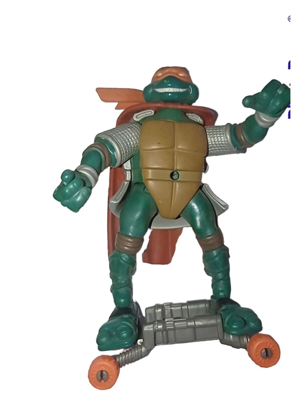 Фігурка Мікеланджело Черепашки ніндзя на самокаті ігрова фігурка TMNT 13 см Shantou (296627780)