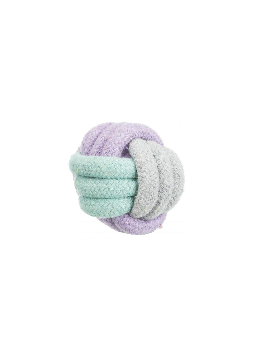 Игрушка Мяч плетёный для собак, d:6 см (текстиль) Trixie (292259206)