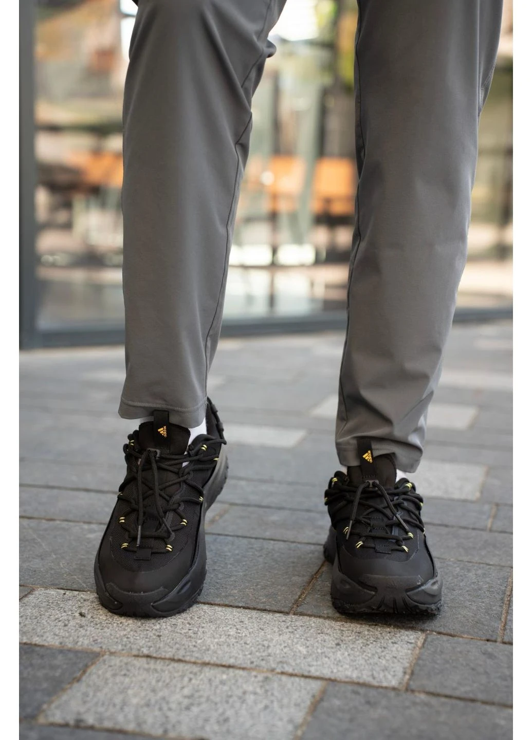 КРОСІВКИ ЖІНОЧІ ADIDAS MAXXWAVY MAGIC EARTH STRATA BLACK ORANGE АДІДАС МАКСВЕЙВІ ЧОРНІ No Brand чорні демісезони (391065683)