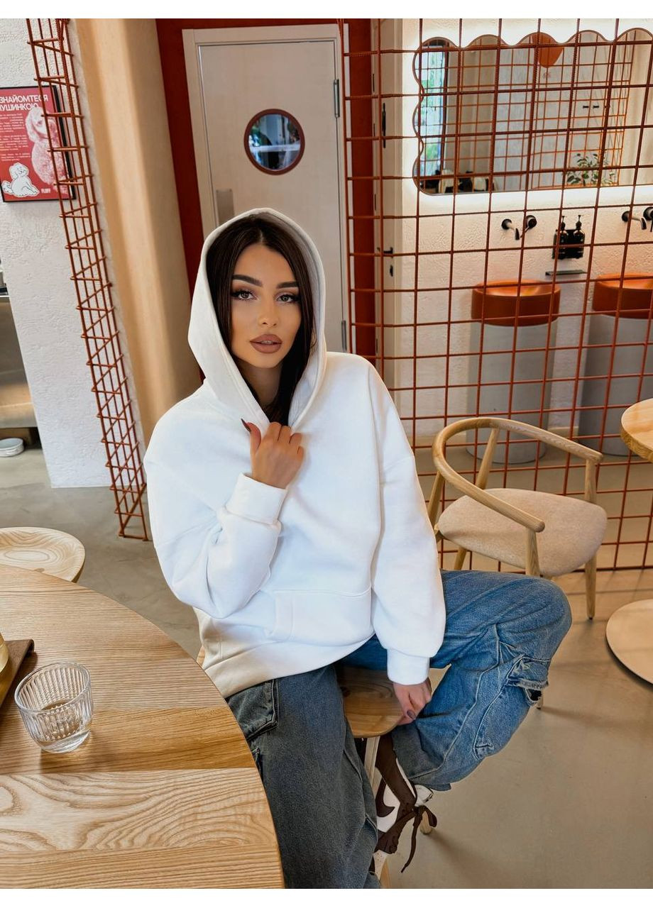 Оверсайз худі з капюшоном ЗАМІРИ В ОПИСІ DK/DL Мода без кордонів (365696670)