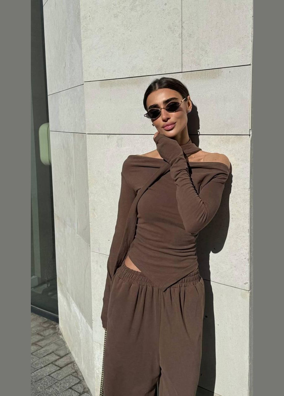 Костюм женский - двойка, из качественной ткани JUGO Cultroomm № 2055 (330752597)