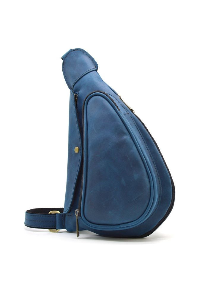 Нагрудная сумка рюкзакслинг кожаная на одно плечо RKsky-3026-3md TARWA (298684491)