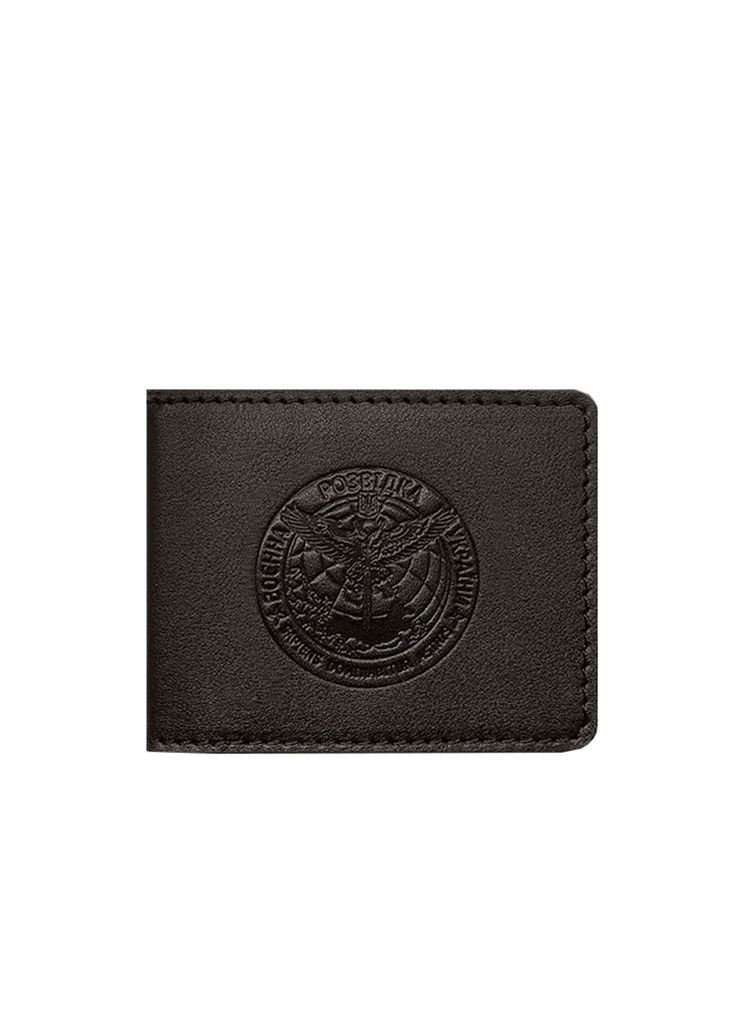 Кожаная обложка по удостоверению Главного управления разведки (ГУР) тёмно-коричневая (A-027883) BlankNote (329186826)