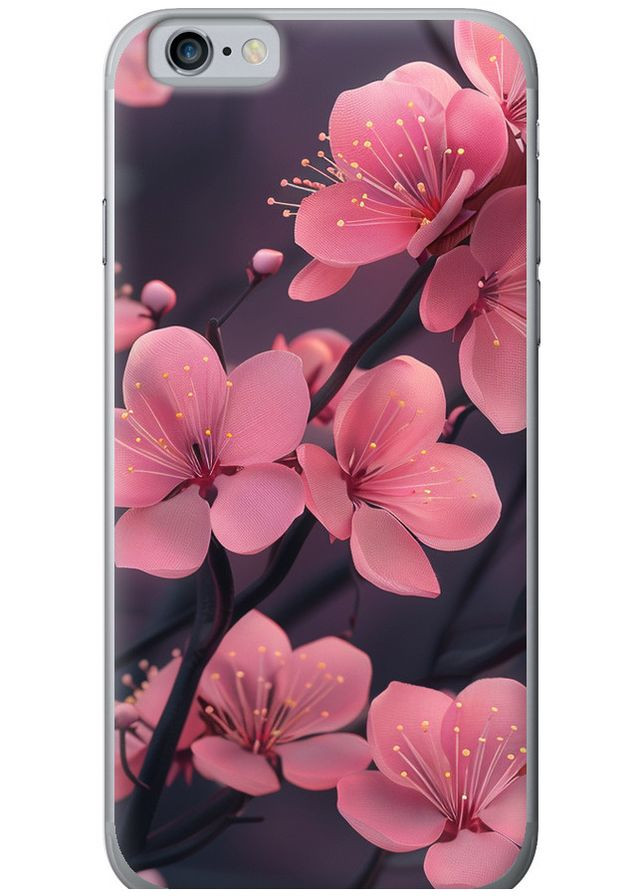 2D пластиковый чехол 'Пурпурная сакура' для Endorphone apple iphone 6s (287275775)