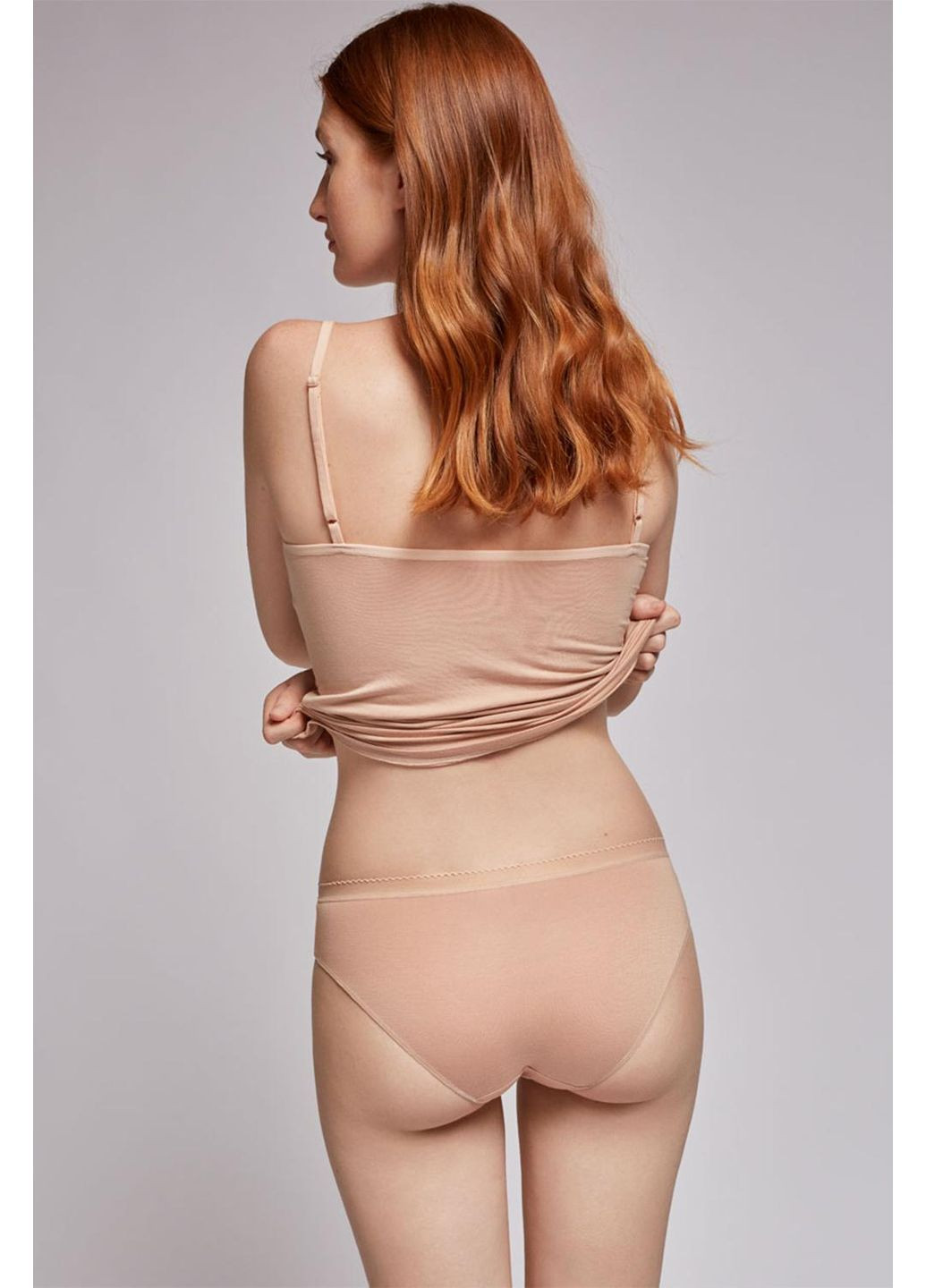Трусы женские мини-бикини телесный 208P1 Gisela (354179072)