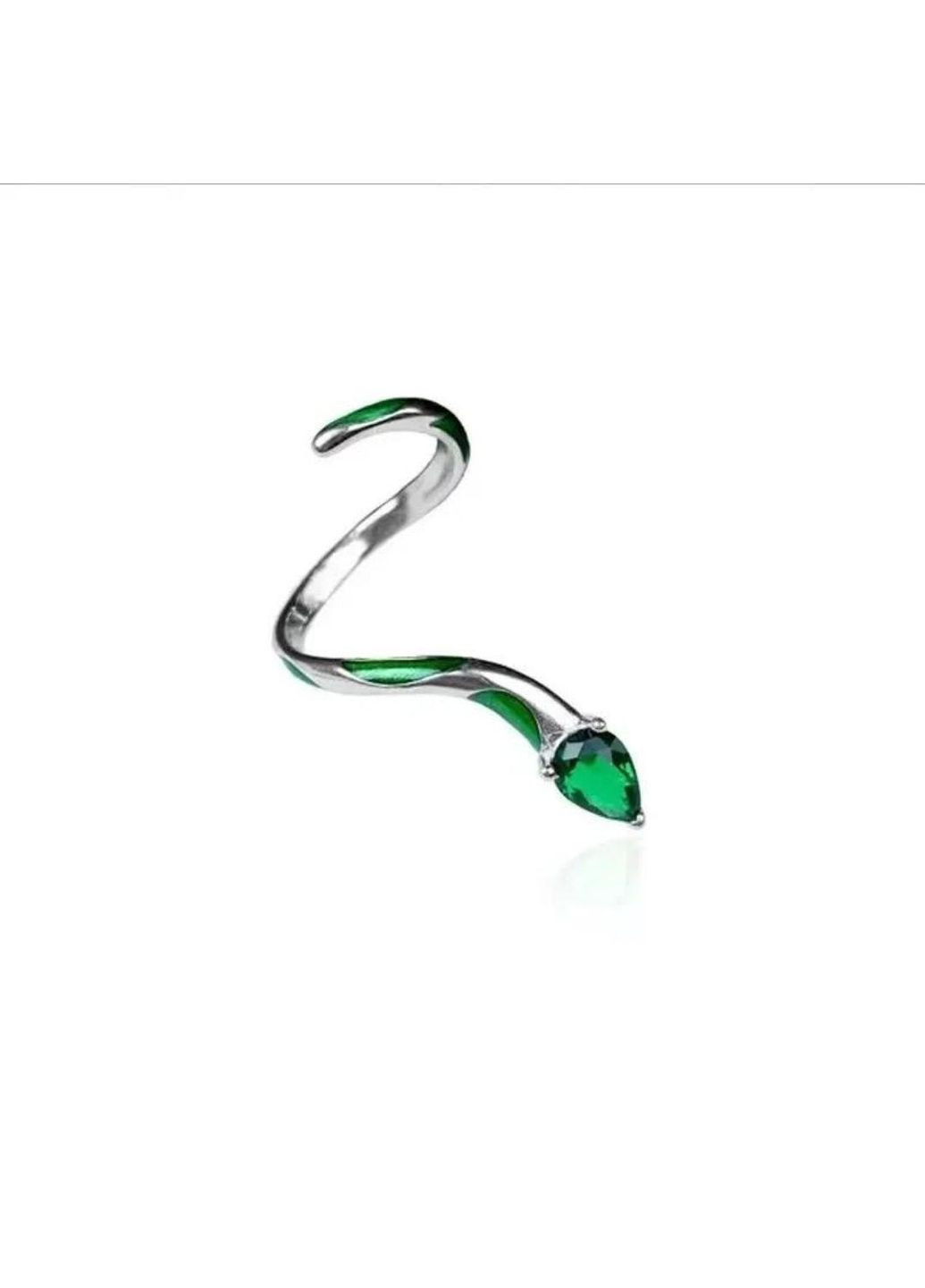 Нежное кольцо со змейкой, кольцо "змейка", кольцо змея, колечко Гарри Поттер, украшение, серебро, кольцо Слизерин, подарок Fashion Jewelry (337718616)