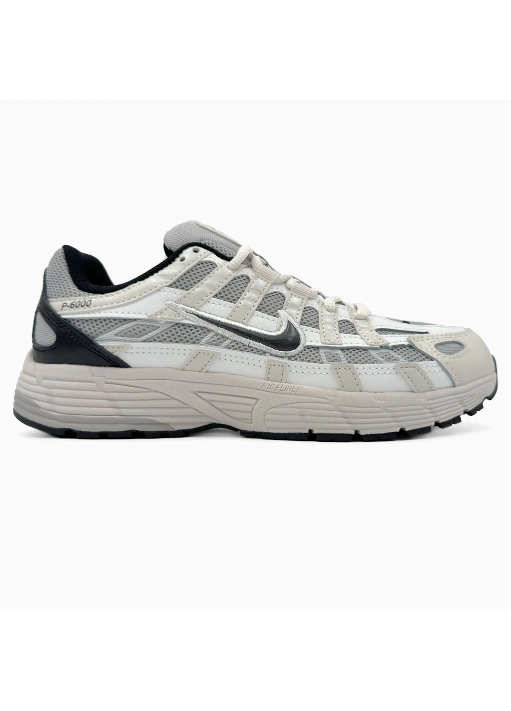 КРОССОВКИ ЖЕНСКИЕ NIKE P-6000 BEIGE / GREY НАЙК П-6000 No Brand серые демисезоны (368867453)