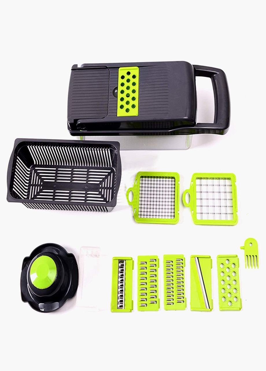 Овощерезка с овощечисткой ручная овощерезка для нарезки, нарезки и терки – 8 шт. No Brand (301854167)