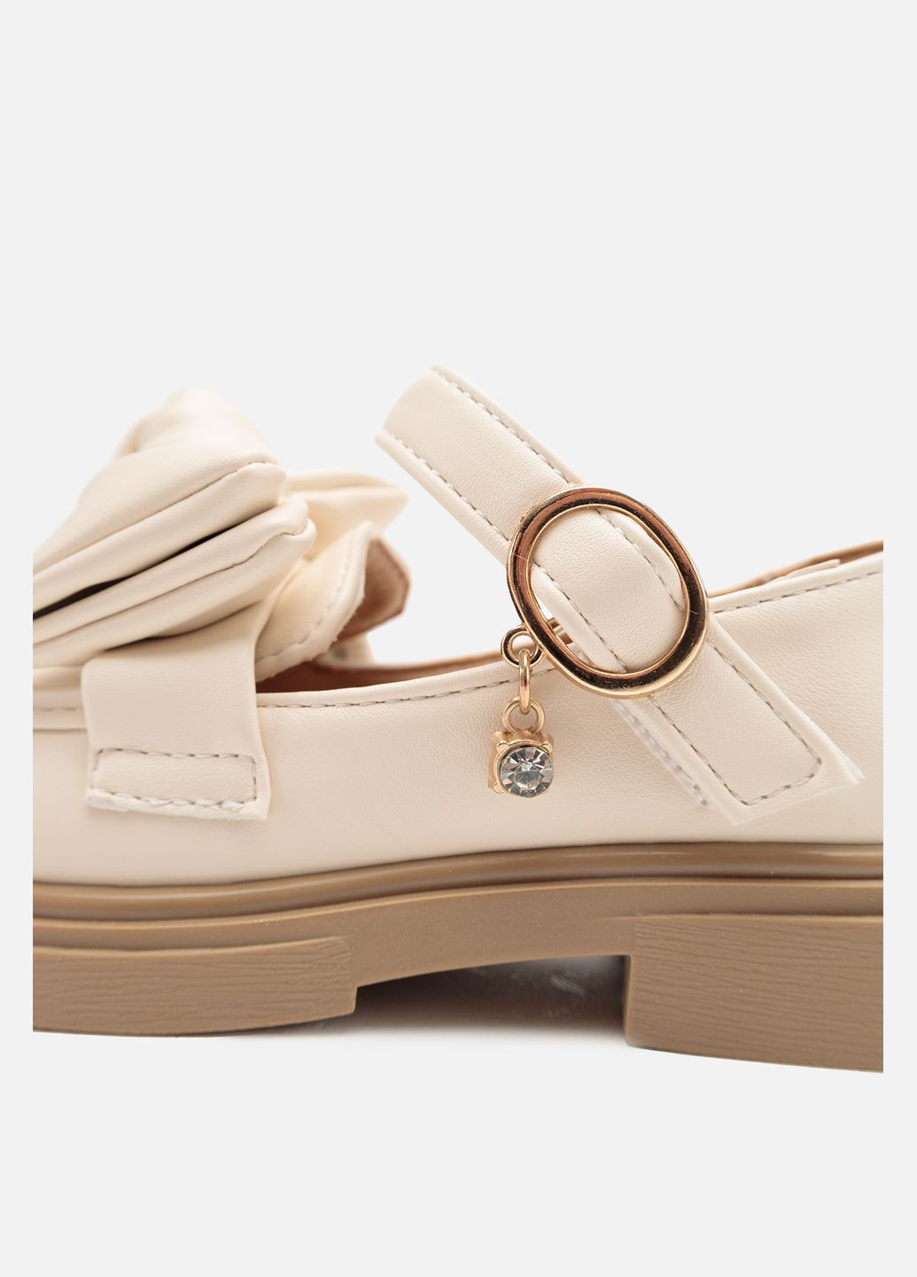 Туфлі на каблуку для дівчинки колір молочний CB-00268006 Yuki (319128367)