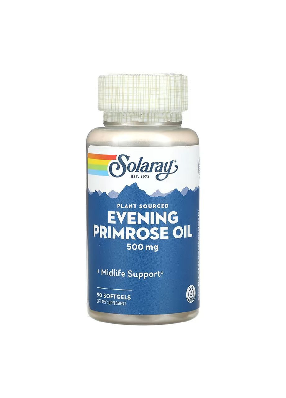 High Potency Evening Primrose 500mg - 90 softgels Solaray (369399675)