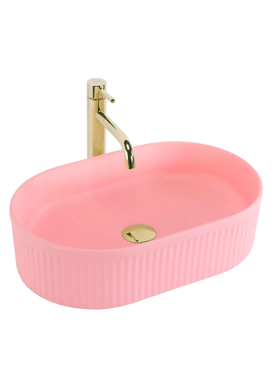 Умивальник (раковина) VANDA 48 BUBBLE GUM MATT накладний Rea (383919748)