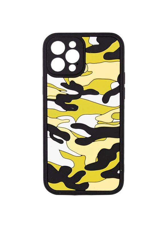 Чехол TPU+PC Army Collection для Apple iPhone 12 Pro (6.1") Желтый Epik (372972318)