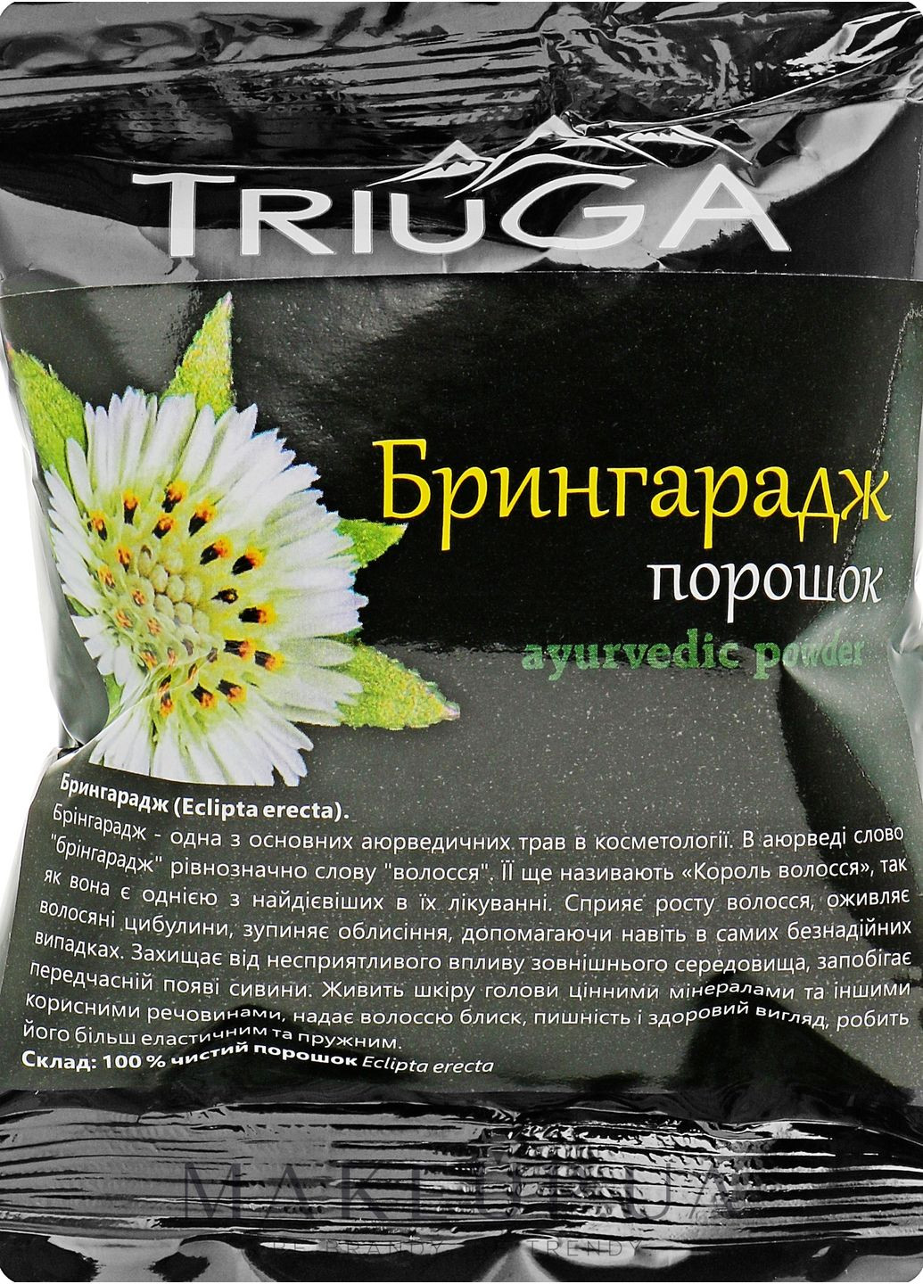 Порошок аюрведичний універсальний "Брингарадж" 50g (891721-31018921) Triuga (361931284)