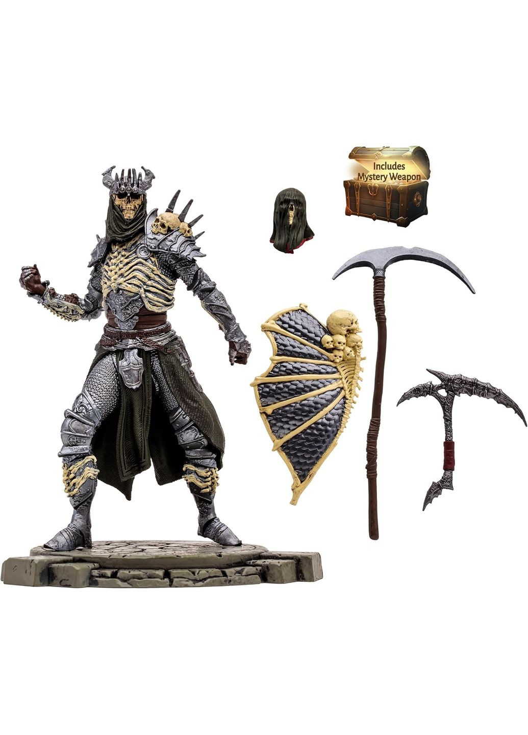 Фігурка Діабло 4 Некромант 18см Макфарлейн Diablo IV Necromancer 16743 McFarlane (372833374)