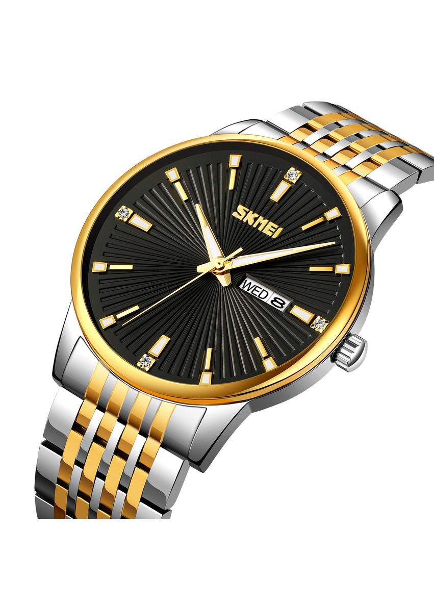 9323TGDBK Silver/Gold-Black Skmei (372948475)