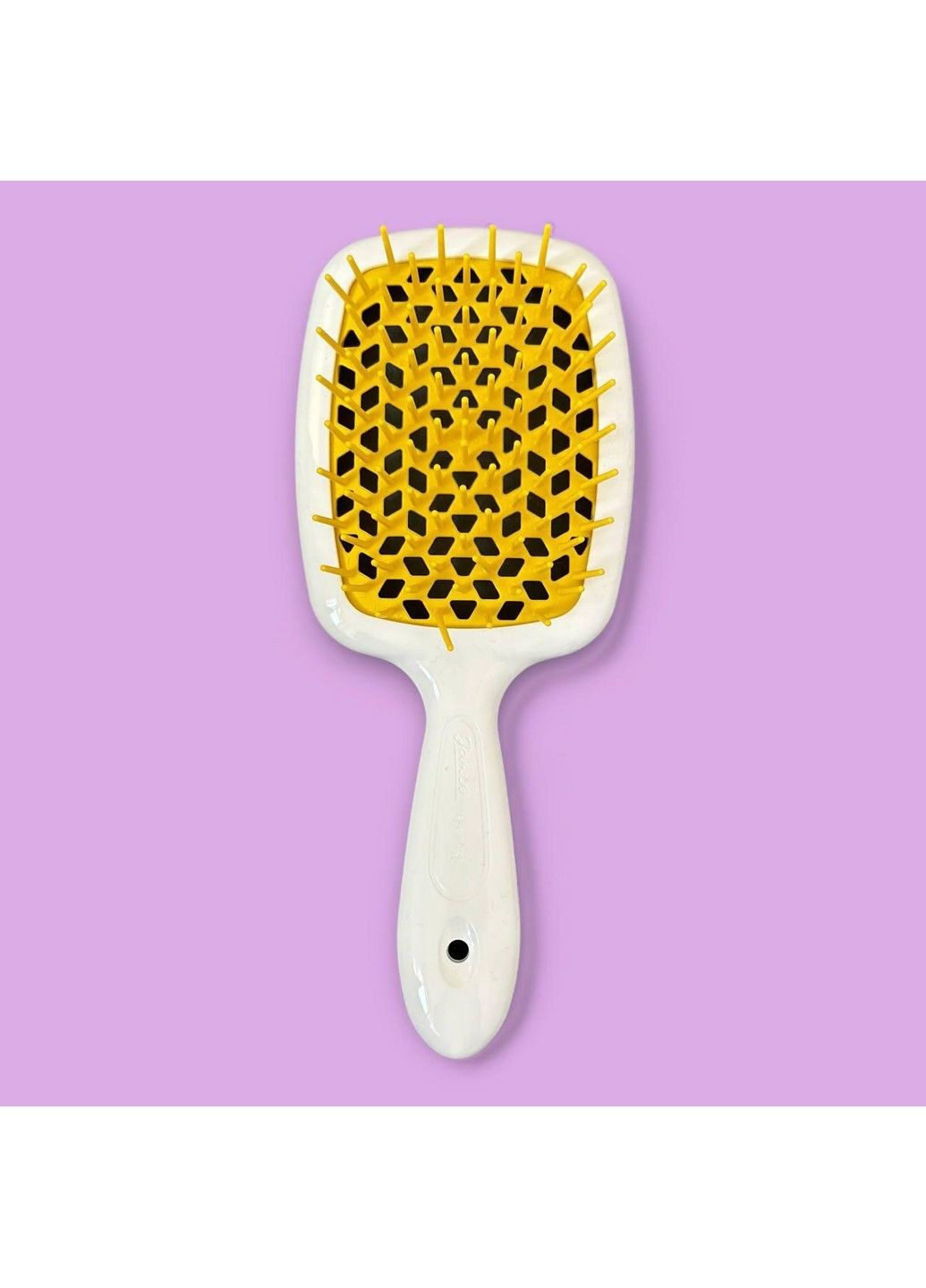 Щетка для волос Superbrush The Original Белый-Желтый Janeke (316519326)