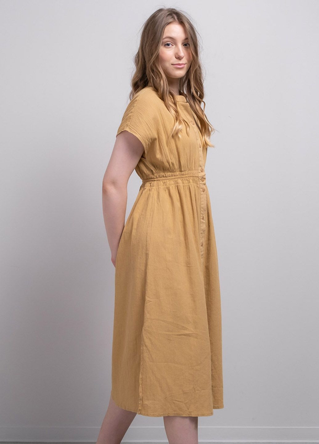 Бежевое кэжуал сукня Power