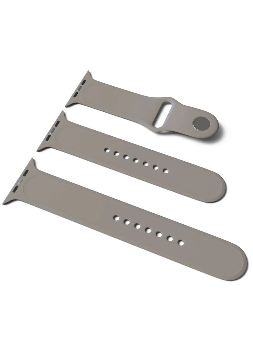Силиконовый ремешок для Apple Watch Sport Band 38 / 40 / 41 (S/M & M/L) 3pcs Epik (389069797)