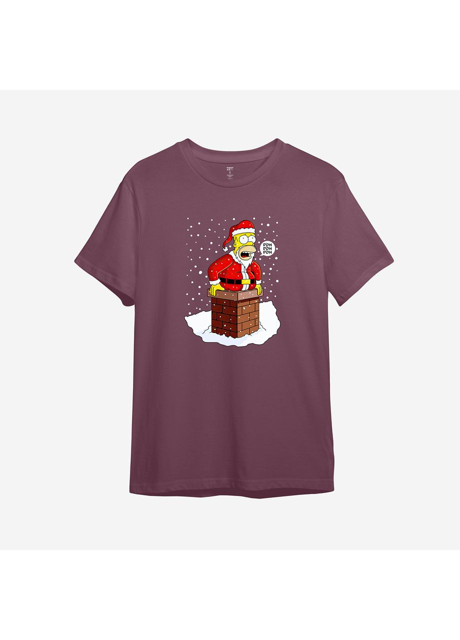 Новорічна футболка з принтом "Gomer Simpson". The Simpsons (10611488192) ТiШОТКА - (368570604)