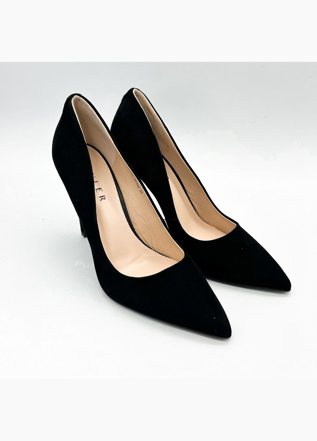 Danler Туфлі (р) Замшa 0-1-1-B-1414-70A-R-019X чорний з, україна — (328835381)