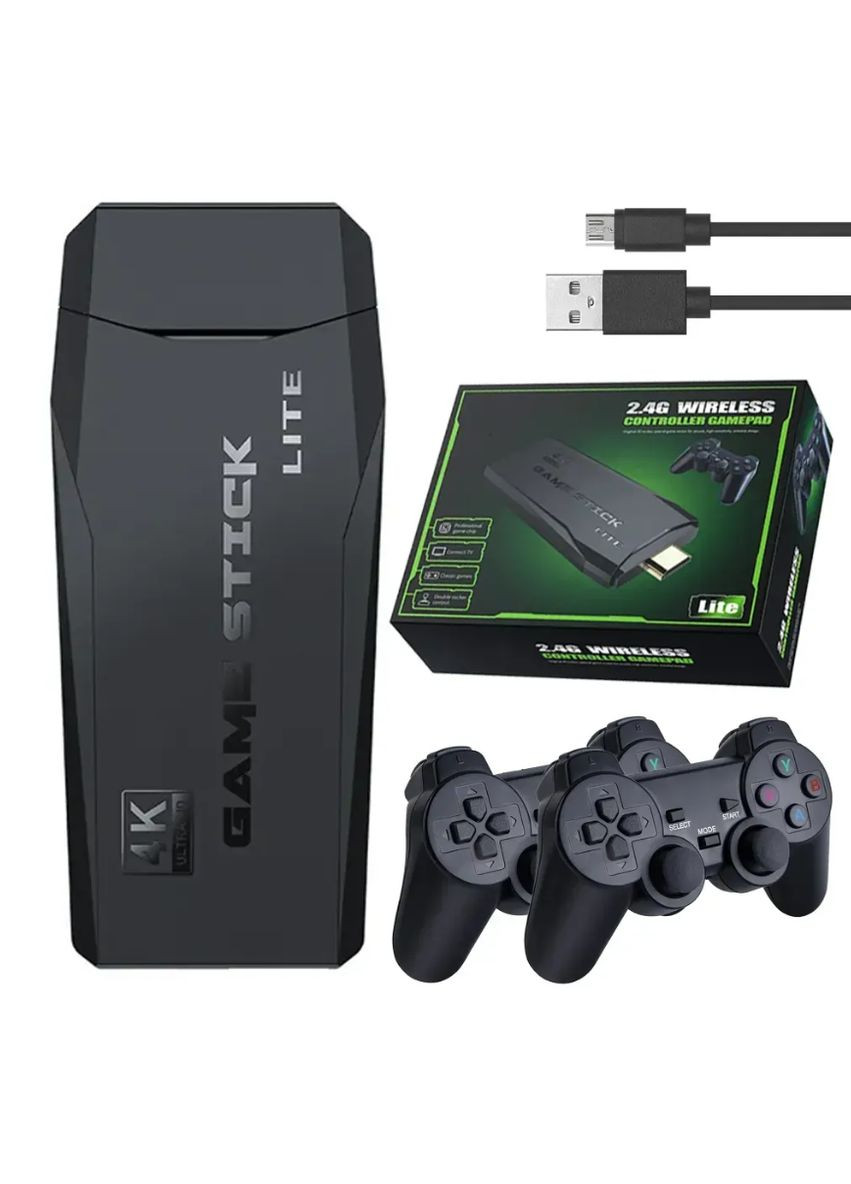 Ігрова приставка з 2 джойстиками DATA FROG Y3 Lite / Портативна приставка для телевізора HDMI No Brand (357226557)