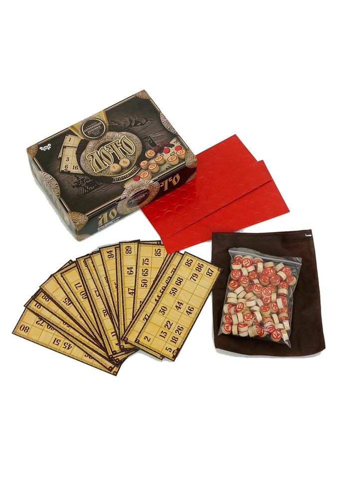 Настольная игра "Лото дорожное" Бочата DTG51U РУС Danko Toys (300388579)