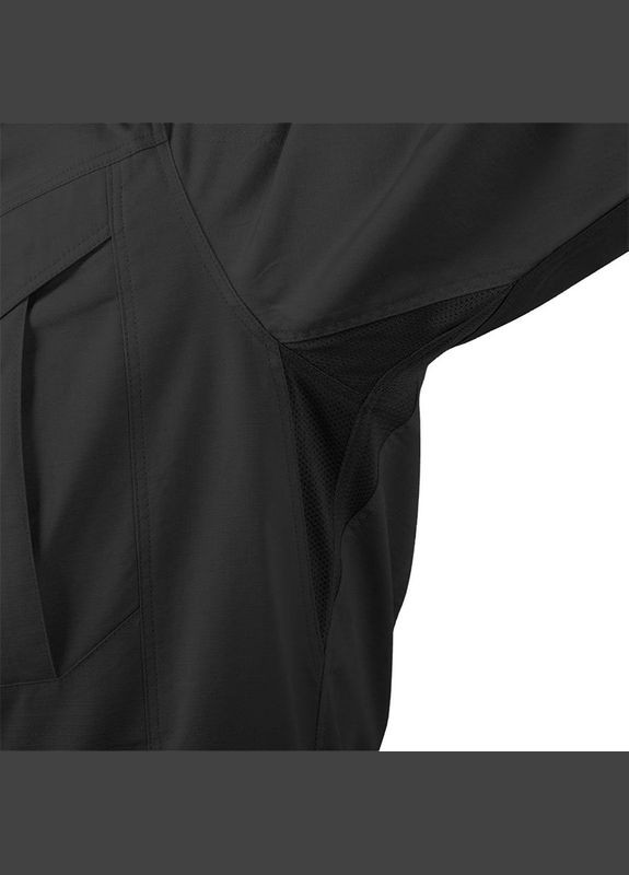 Сорочка Helikon Defender Mk2 PolyCotton Ripstop Long Sleeve - Black Helikon-Tex (316701373)