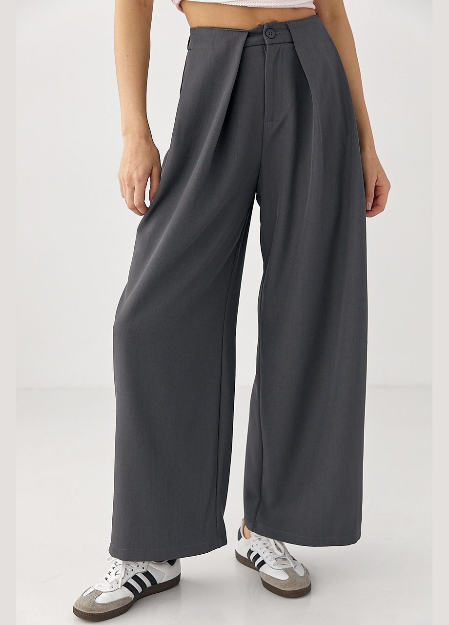 Брюки-палаццо в комплекте с ремнем Lurex (333339902)