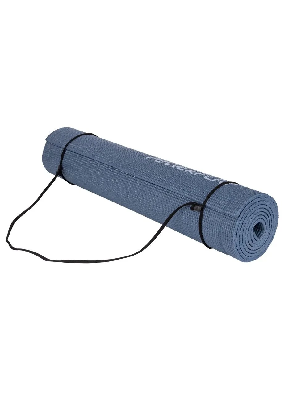 Килимок для йоги та фітнесу Power Play 4010 173 x 61 x 0.6 см, Navy PowerPlay (334707907)