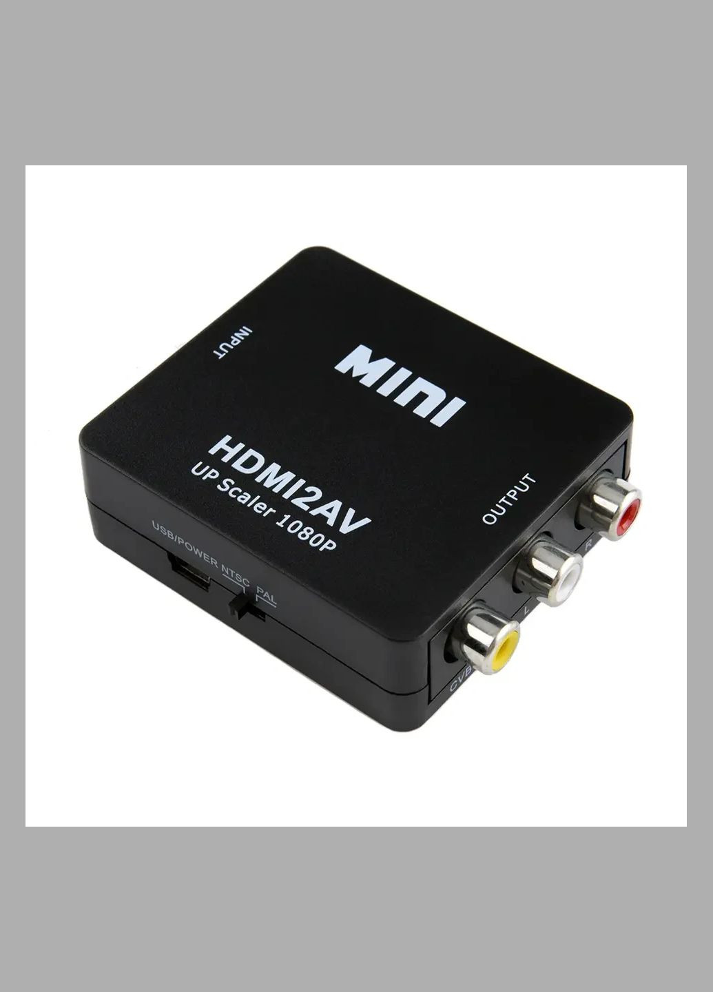 Конвертер переходник с HDMI на RCA AV (тюльпаны) адаптер HDMI2AV No Brand (285792258)