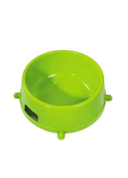 Миска Priroda №4 для собак, 2 л, зелена (*) Природа (322592215)