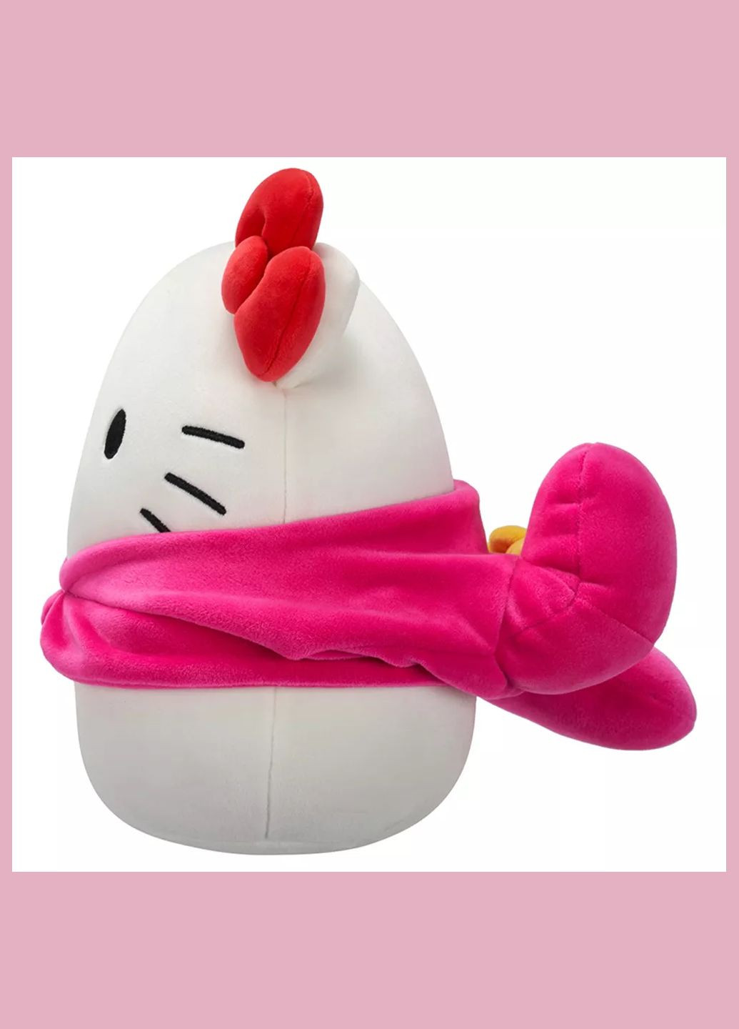 Мягкая игрушка Hello Kitty Хелоу Китти в образе Моя Мелоди 20 см (SQSN00390) Squishmallows (326805433)