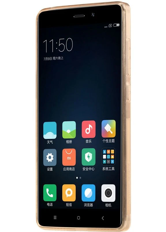 Чехол-накладка TPU Nature Xiaomi Redmi 4 Brown Nillkin (301472918)