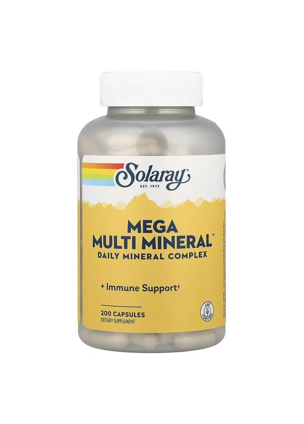 Комплекс мінералів Multi Mineral - 200 caps Solaray (374153186)