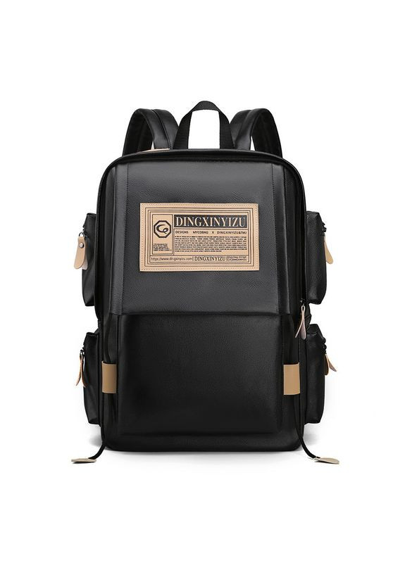 Рюкзак кожаный Dezger Londoner Black No Brand (280901638)