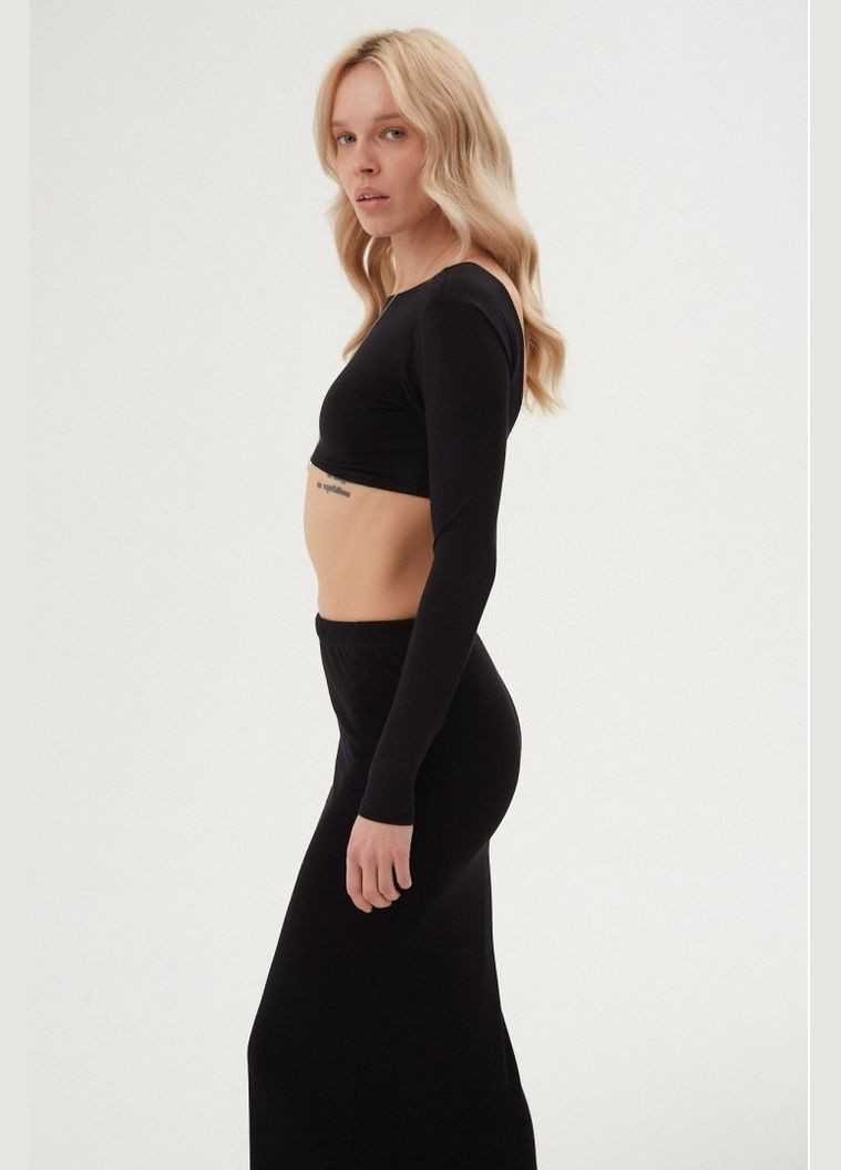 Лонгслив базовый с фигурным низом Twice (316090104)