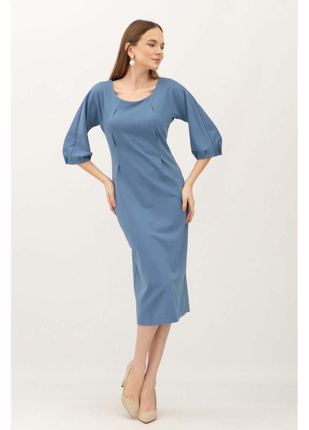 Синее платье Lesia