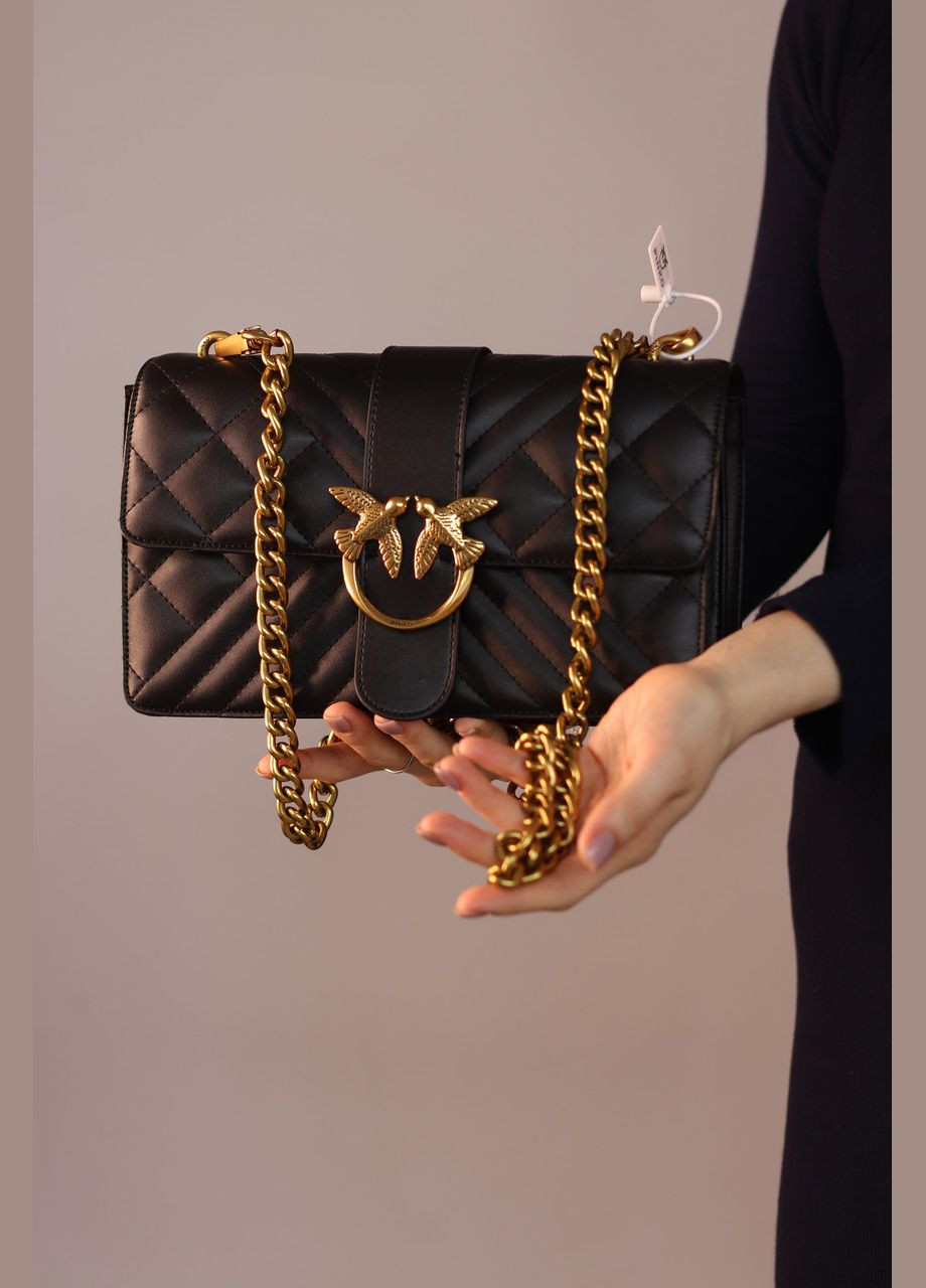 Женская сумка Pinko Love Classic Icon V Quilt black, женская сумка, Пинко черного цвета No Brand (307925627)