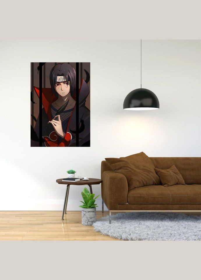 Плакат- з принтом "Ітати Утиха. Naruto - Наруто (манга та аніме-серіал)" A2 A1 Кавун постер (316210347)