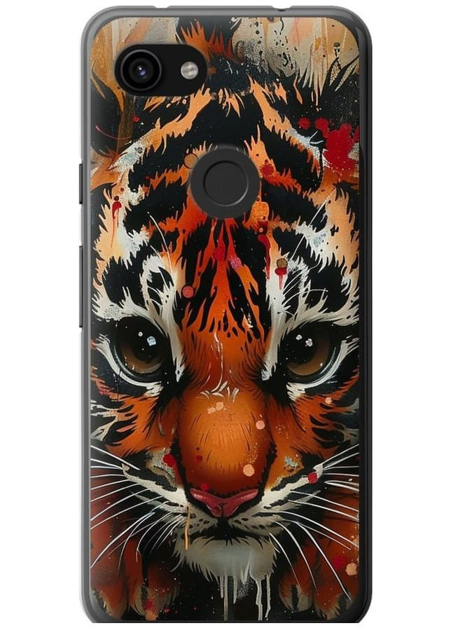 2D пластиковый чехол 'Mini tiger' для Endorphone google pixel 3a (285770859)